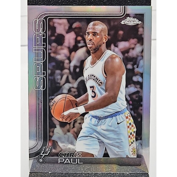 2024-25 Topps Chrome Basketball Lot 13 Refractor & Insert Nowitzki Chris Paul ++ - Picture 8 of 16